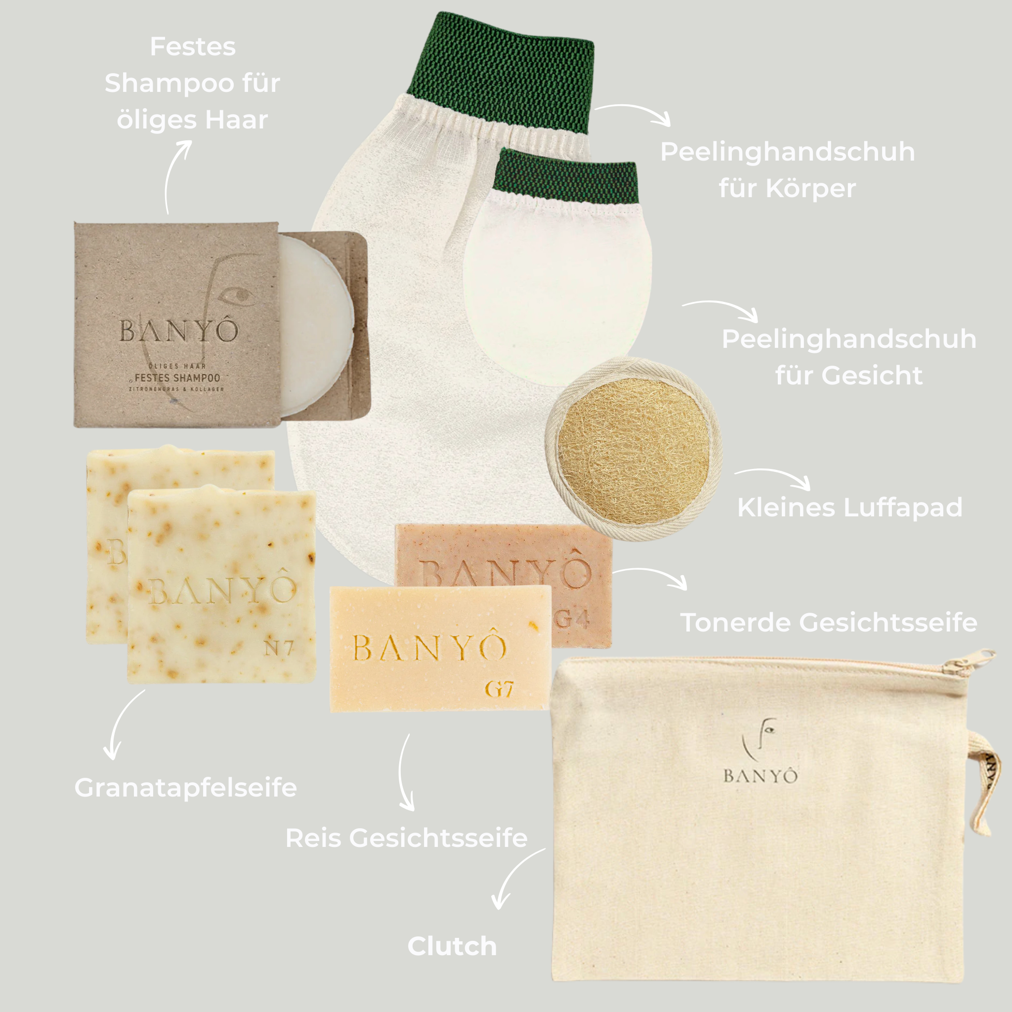 Hamam Starter Set - Body - Face - Hair