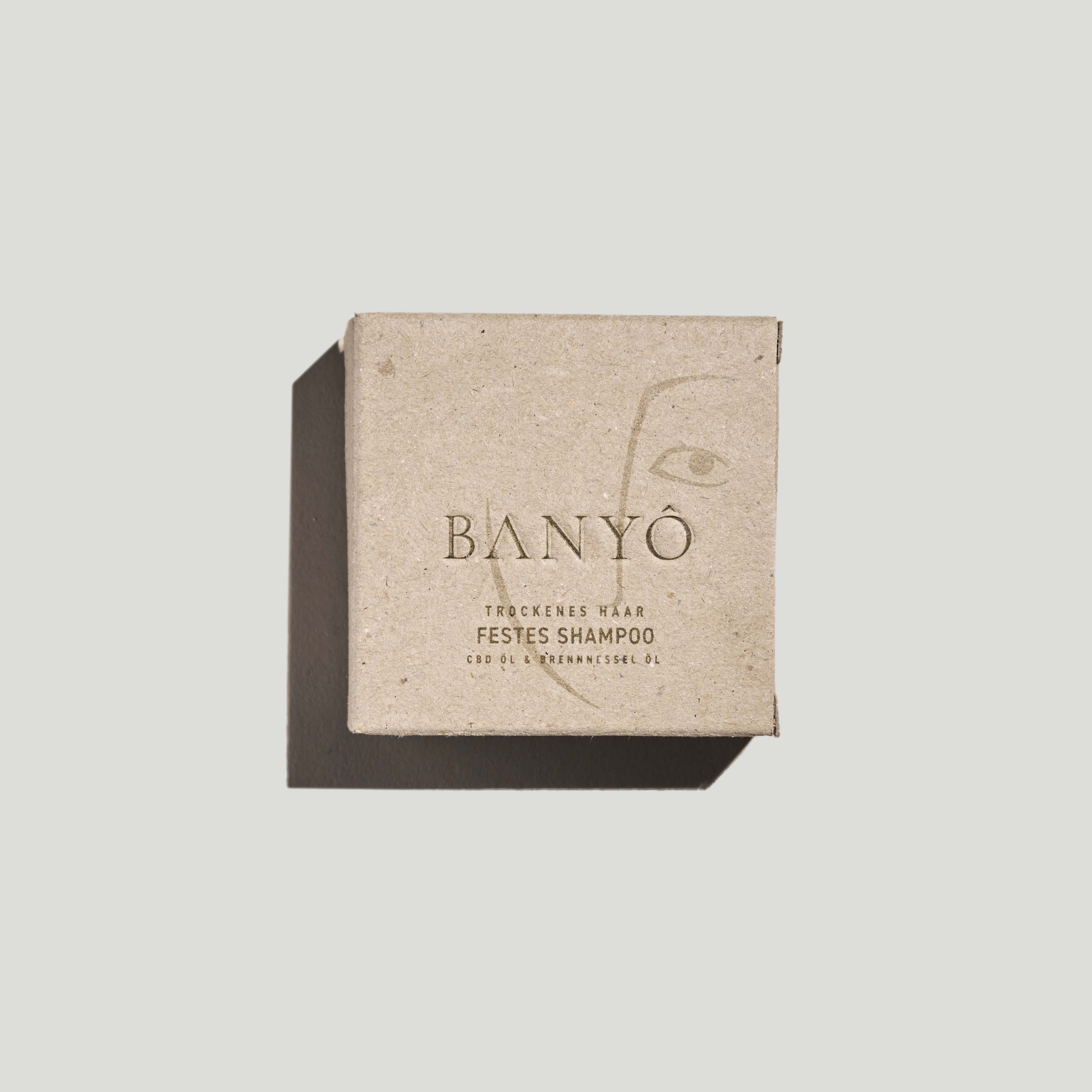 Festes Shampoo für trockenes Haar