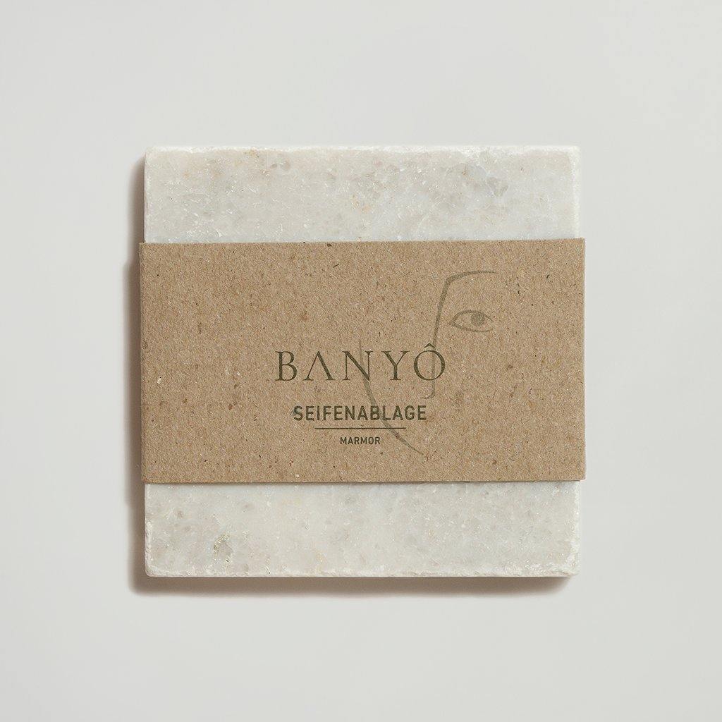 Seifenablage Marmor - BANYÔ - olivenölseife - naturseife