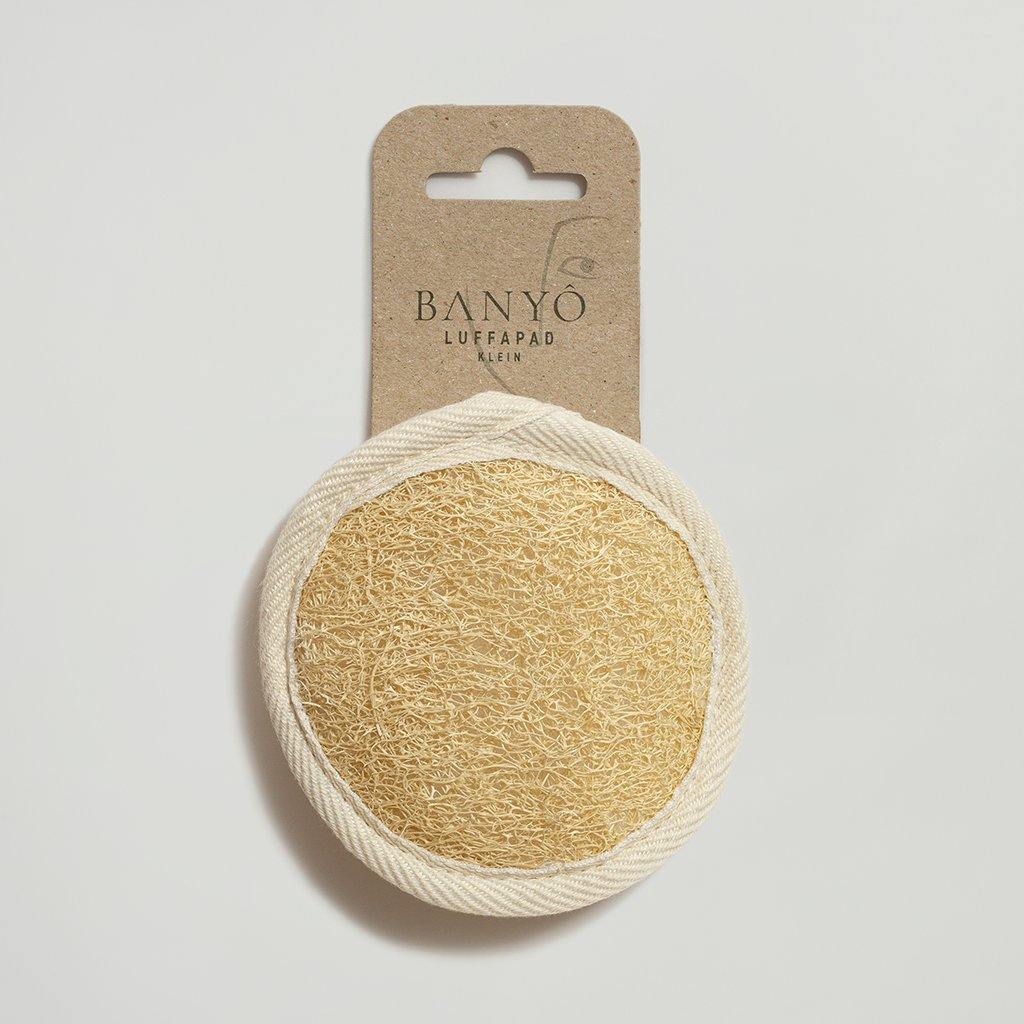 kleines Luffapad - BANYÔ - olivenölseife - naturseife