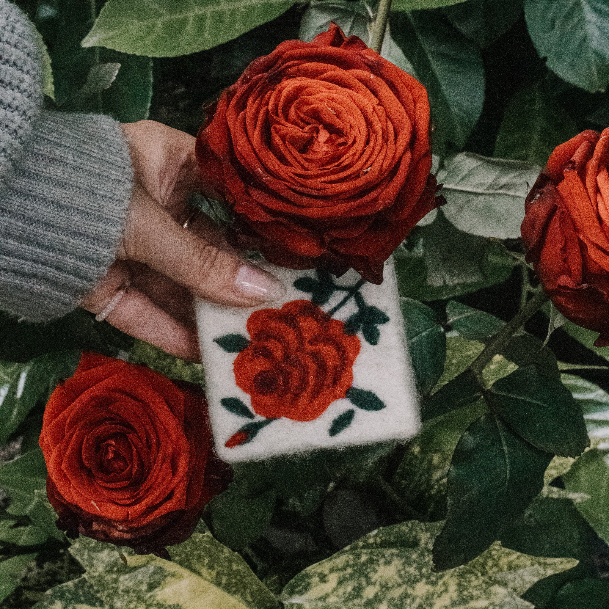 K2 Filz Seife - Rose