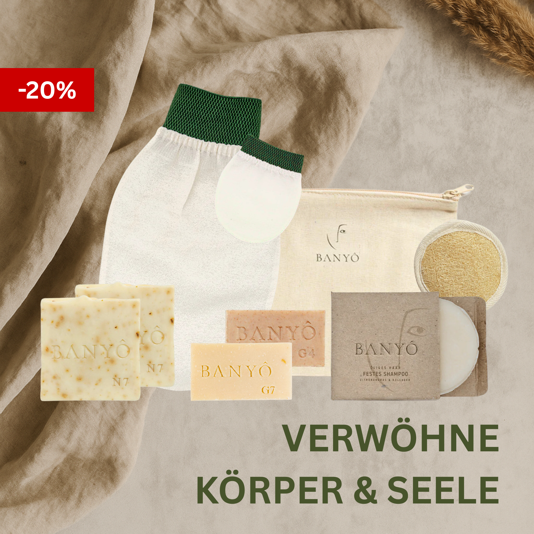 Hamam Starter Set - Body - Face - Hair