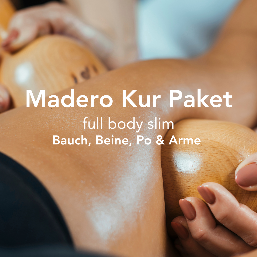 Maderomassage Kur Paket I 5 für 4 I Bauch, Beine , Po & Arme I full body slim