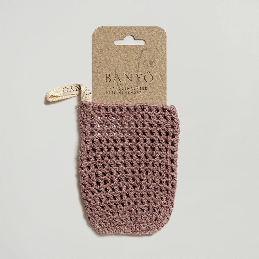 Handgemachter Peelinghandschuh - BANYÔ - olivenölseife - naturseife