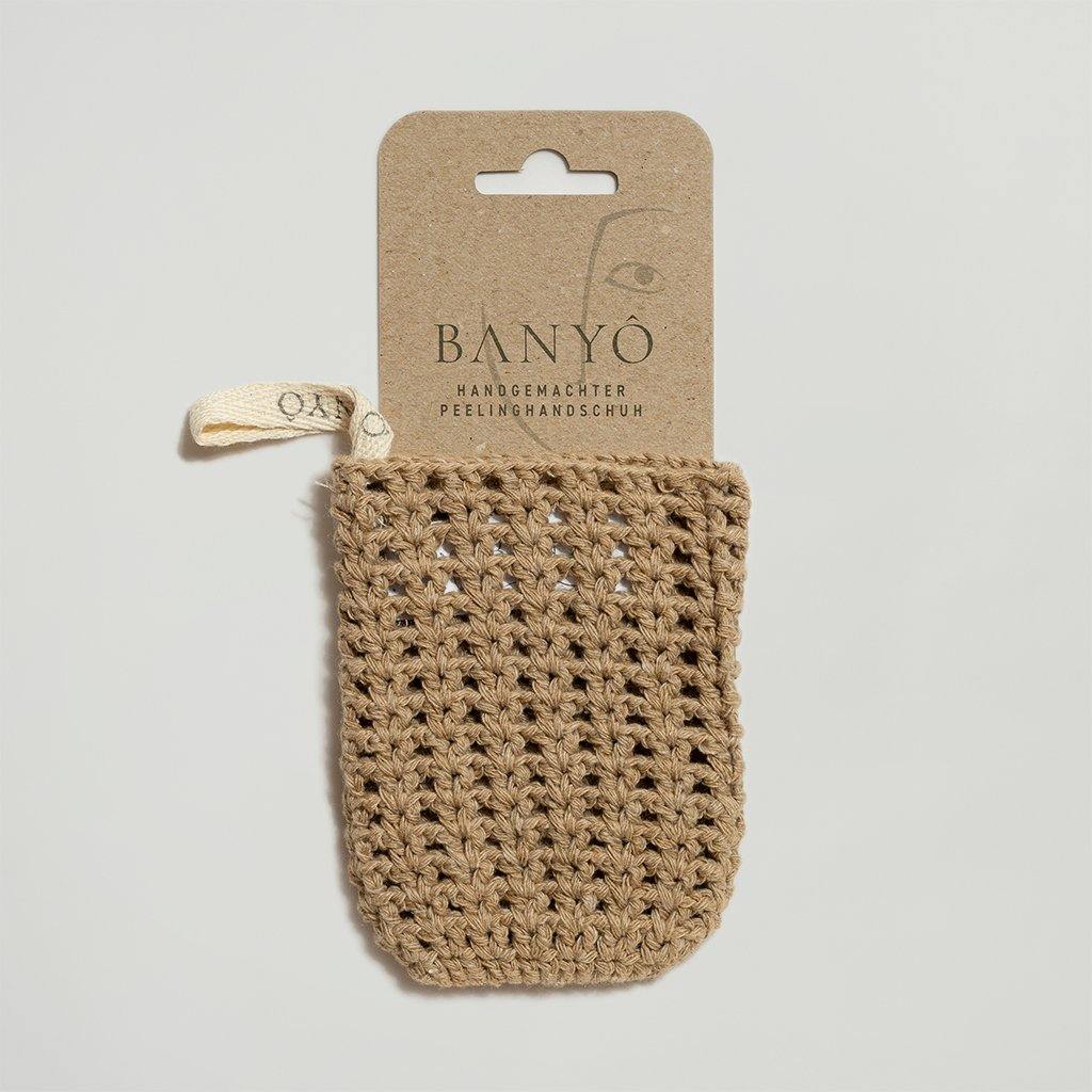Handgemachter Peelinghandschuh - BANYÔ - olivenölseife - naturseife