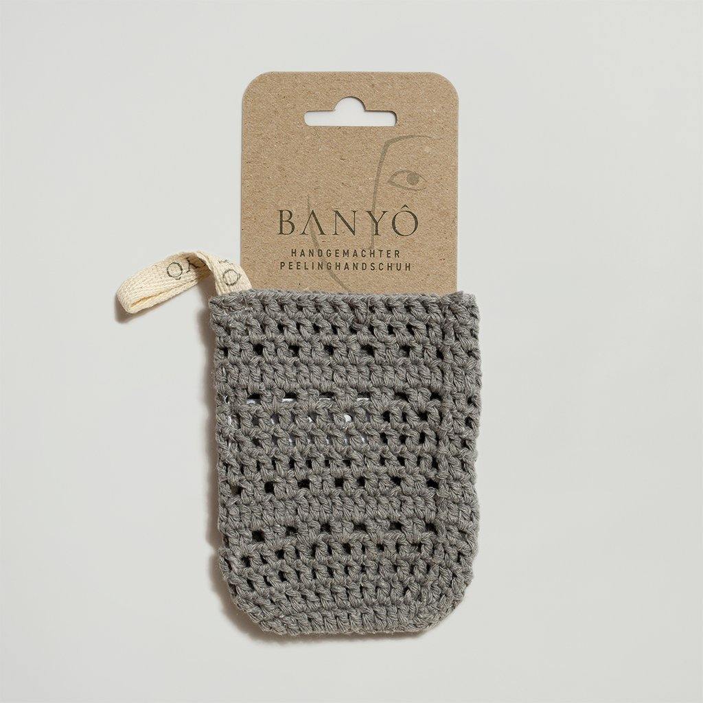 Handgemachter Peelinghandschuh - BANYÔ - olivenölseife - naturseife
