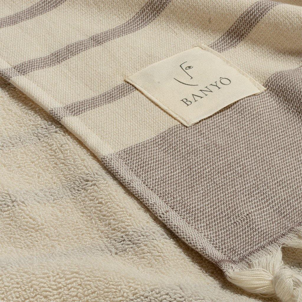 Doppelseitiges Handtuch - BANYÔ - olivenölseife - naturseife