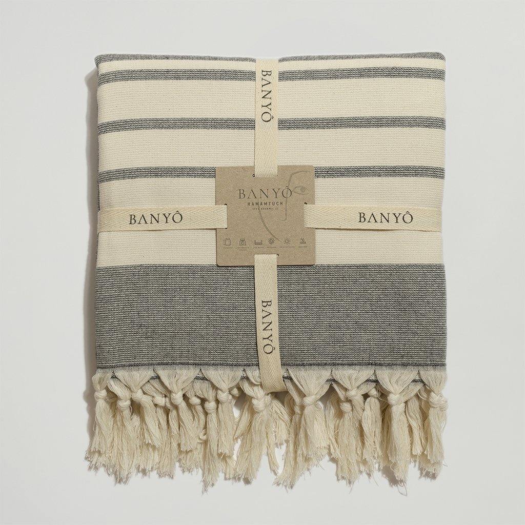Doppelseitiges Handtuch - BANYÔ - olivenölseife - naturseife